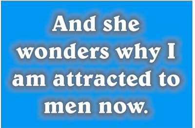 My freakishly modest wife and I have been married for 35 yrs, and I have never ever seen her naked. Now that she's gained over 100 lbs, I don't want to.